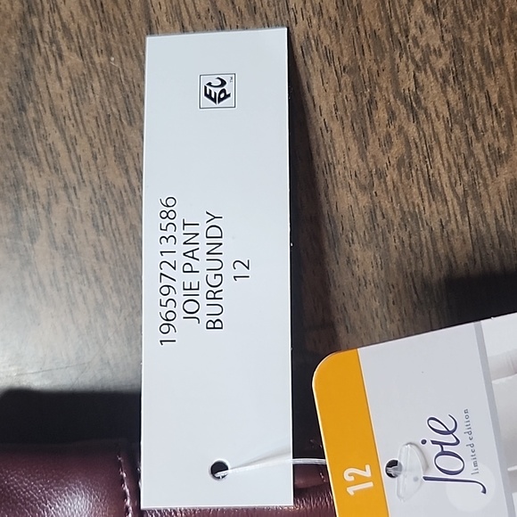 Joie Faux Leather Pant - Picture 4 of 10